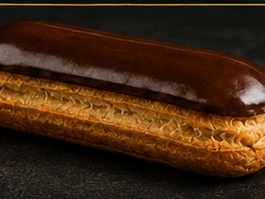 Éclair au chocolat