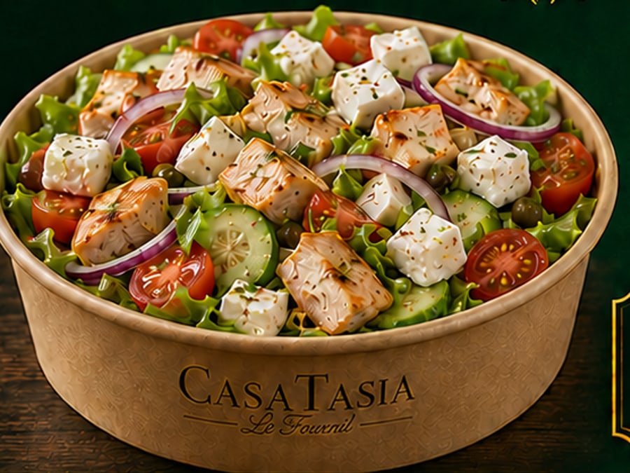 Salade poulet-feta